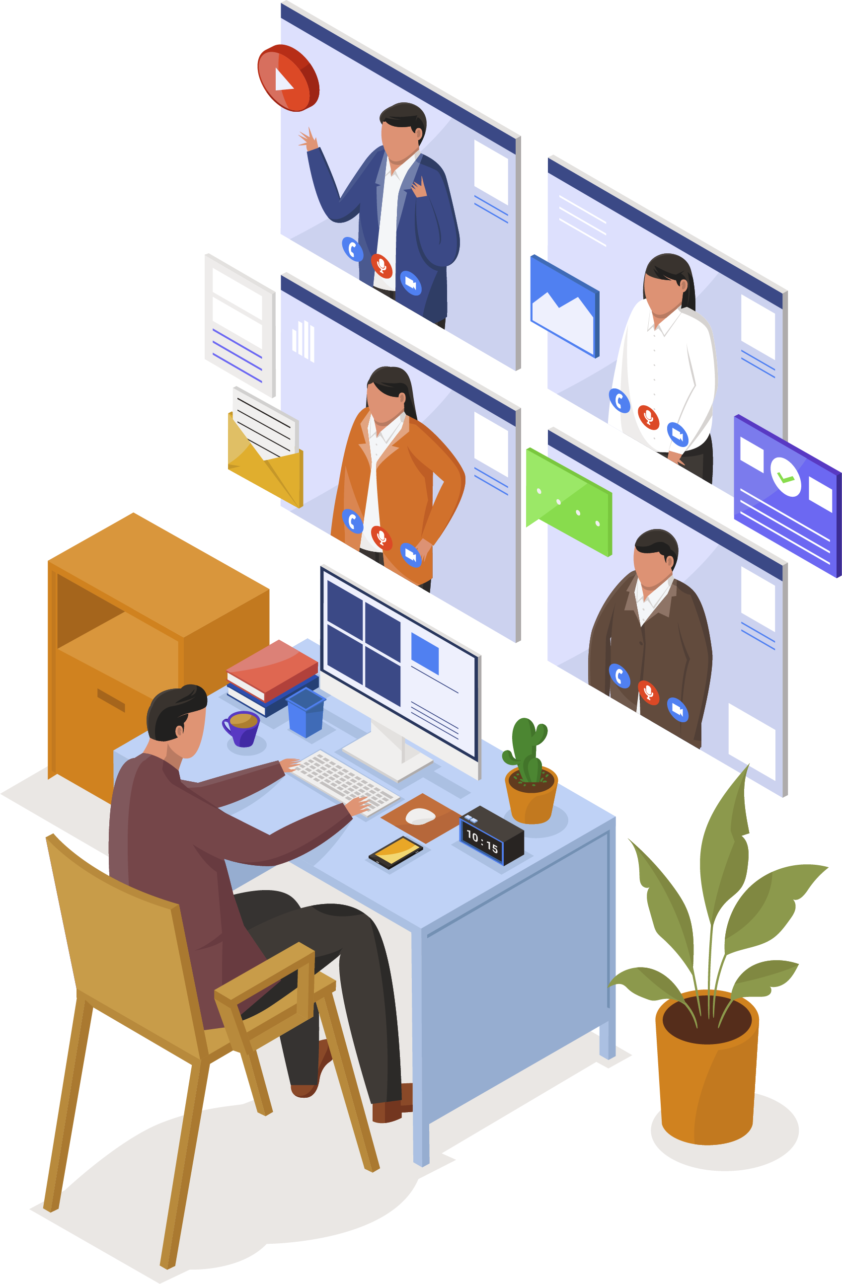 Watching Virtual Hearings