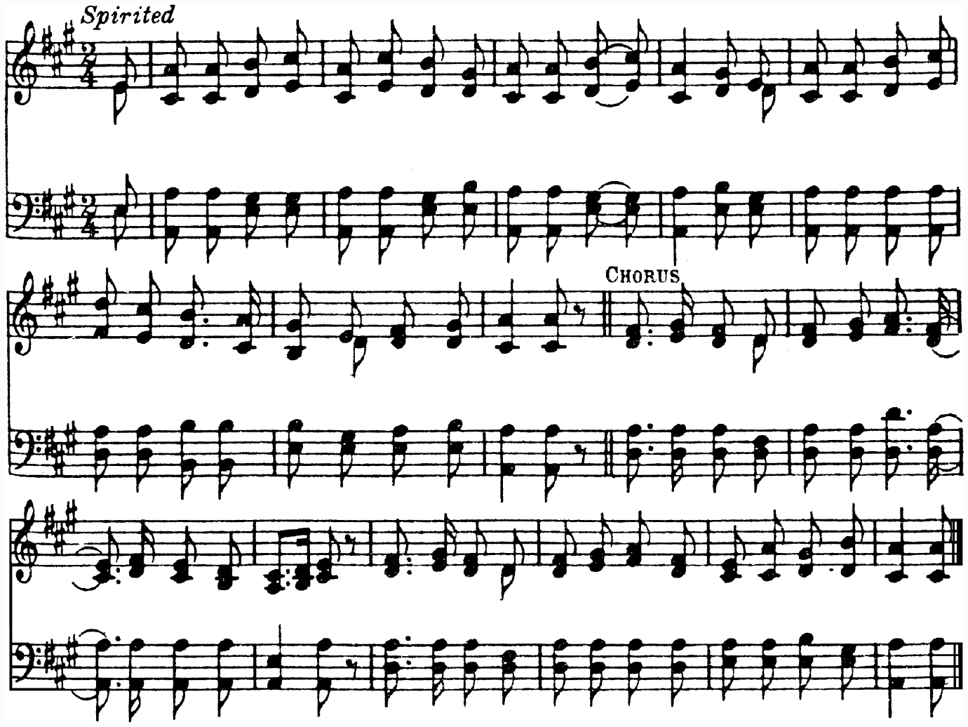 Yankee Doodle Score
