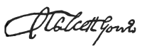 Joseph Talcott Signature