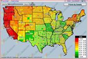 Gas prices by county nationwide